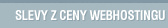 Slevy - webhosting